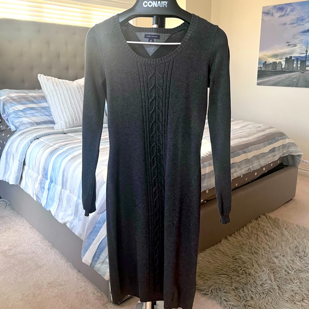 Tommy Hilfiger Sweater Dress- Grey